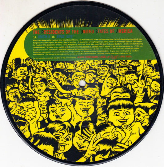 The Presidents Of The United States Of America : Mach 5 (7", Single, Ltd, Pic)