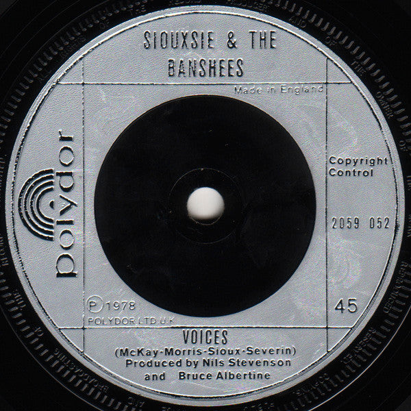 Siouxsie And The Banshees* : Hong Kong Garden (7", Single, Sil)