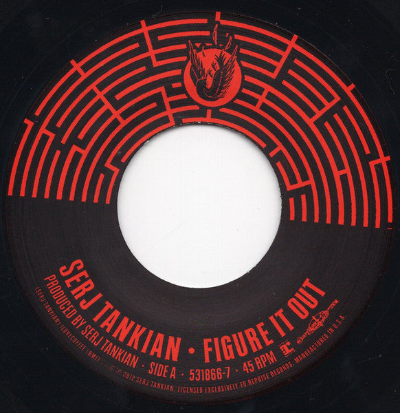 Serj Tankian : Figure It Out (7", Single)