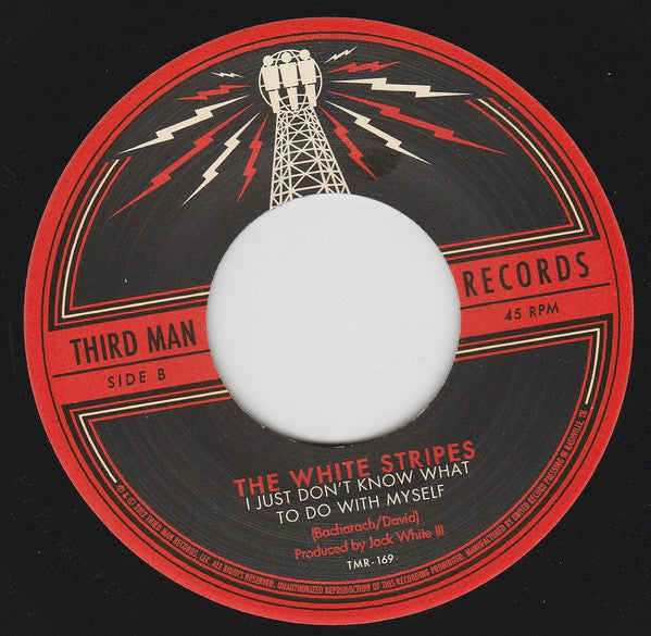 The White Stripes : Fell In Love With A Girl (7", Single, RE)