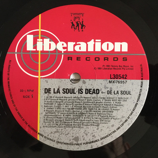 De La Soul : De La Soul Is Dead (LP, Album)