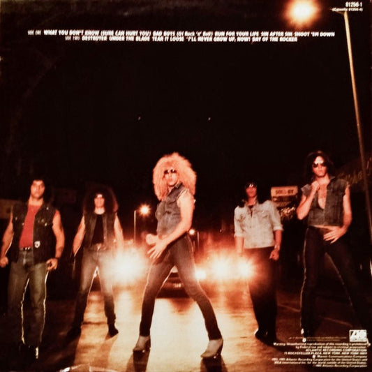 Twisted Sister : Under The Blade (LP, Album, RE, Rem)