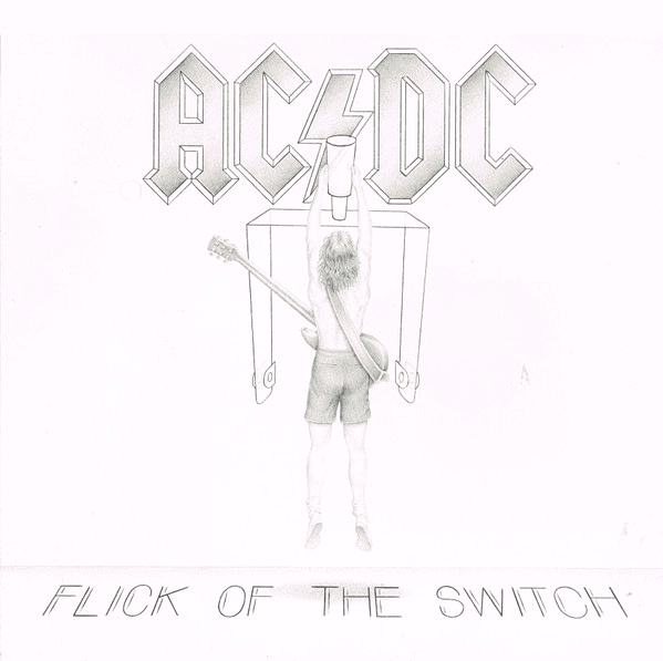 AC/DC - Flick Of The Switch (G+/VG) Vinyl - JWrayRecords
