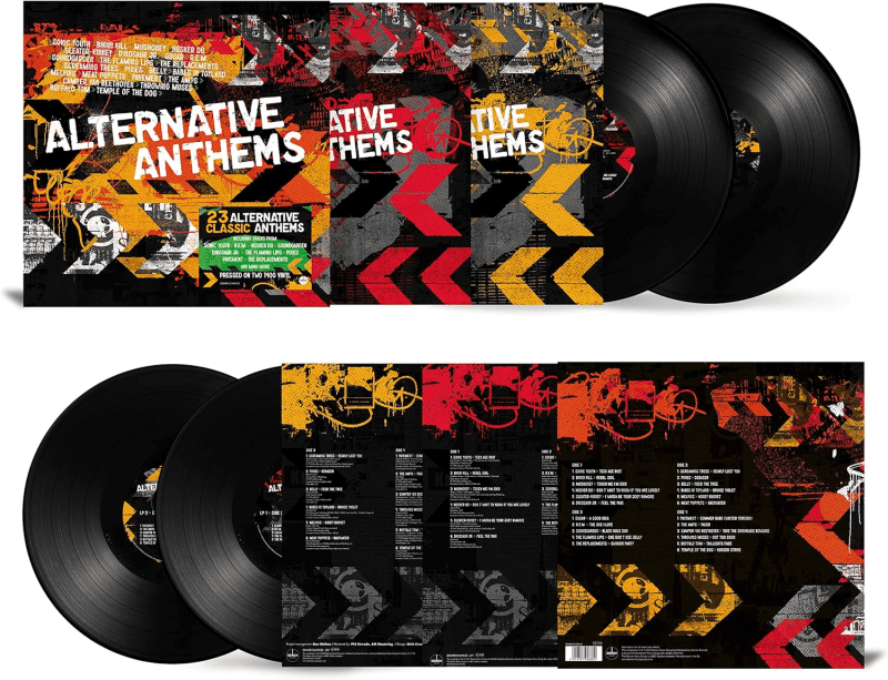 ALTERNATIVE ANTHEMS Vinyl - JWrayRecords