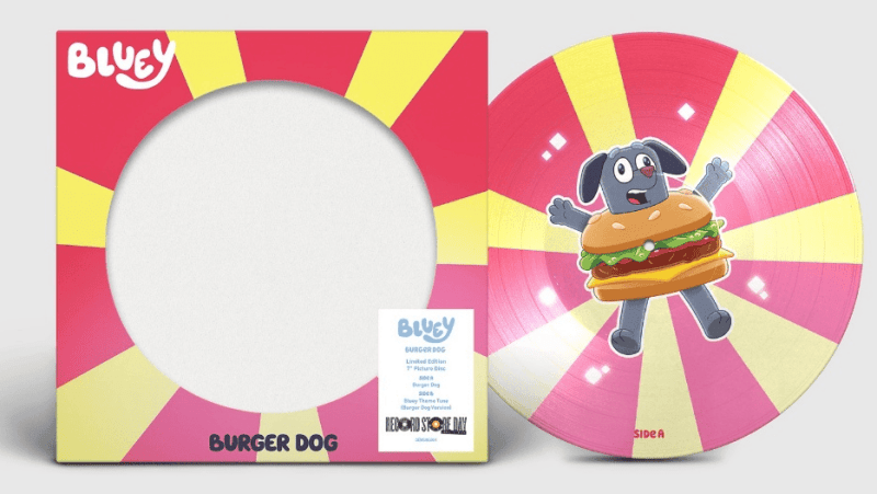 BLUEY - Burger Dog 7" Single RSD25 Vinyl - JWrayRecords