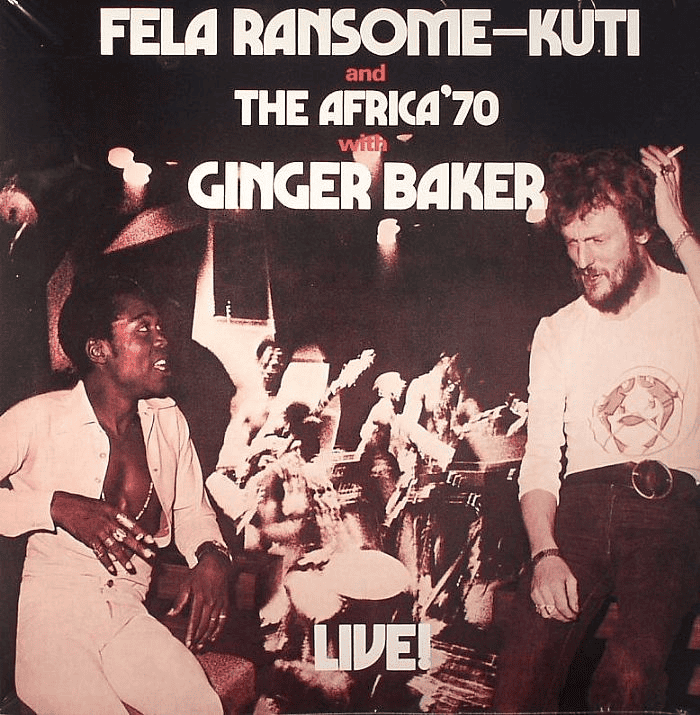 FELA KUTI & THE AFRICA '70 With GINGER BAKER - Live! Vinyl - JWrayRecords