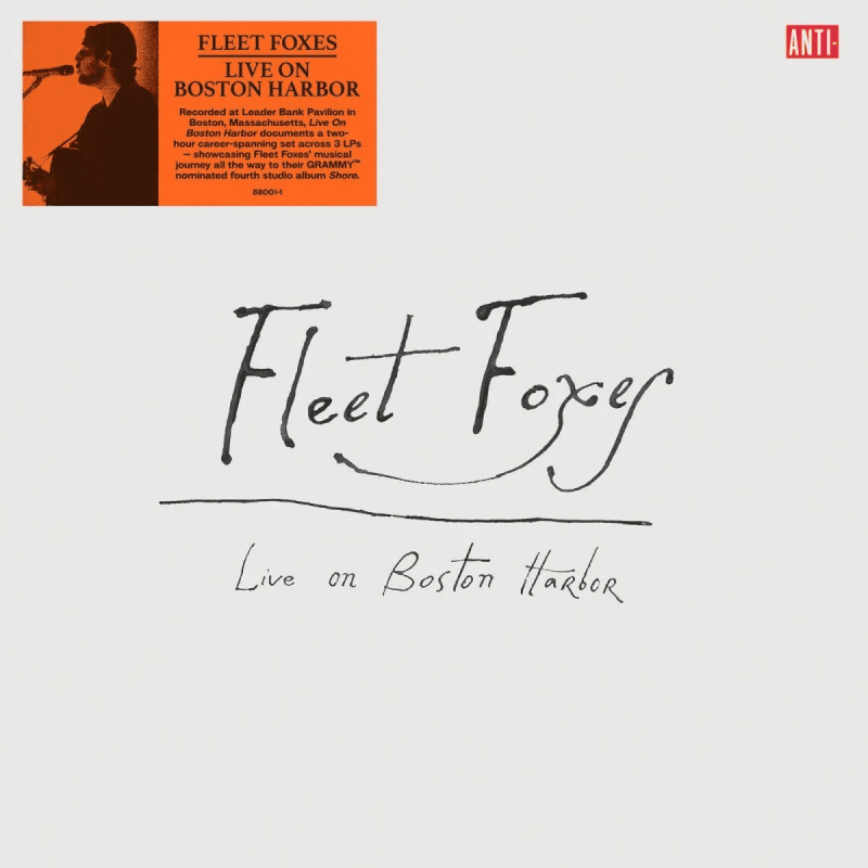 FLEET FOXES - Live On Boston Harbor Vinyl - JWrayRecords