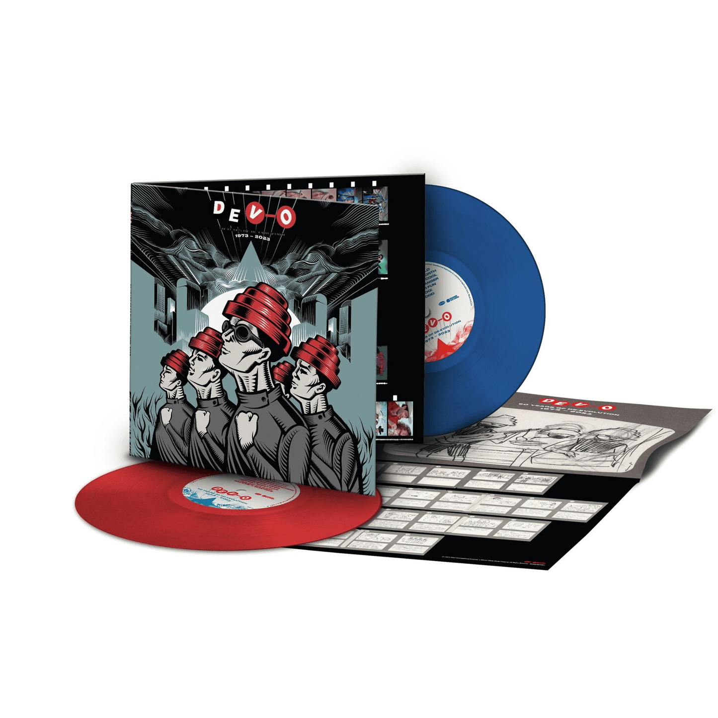 DEVO - 50 Years Of De-Evolution 1973-2023 Vinyl - JWrayRecords