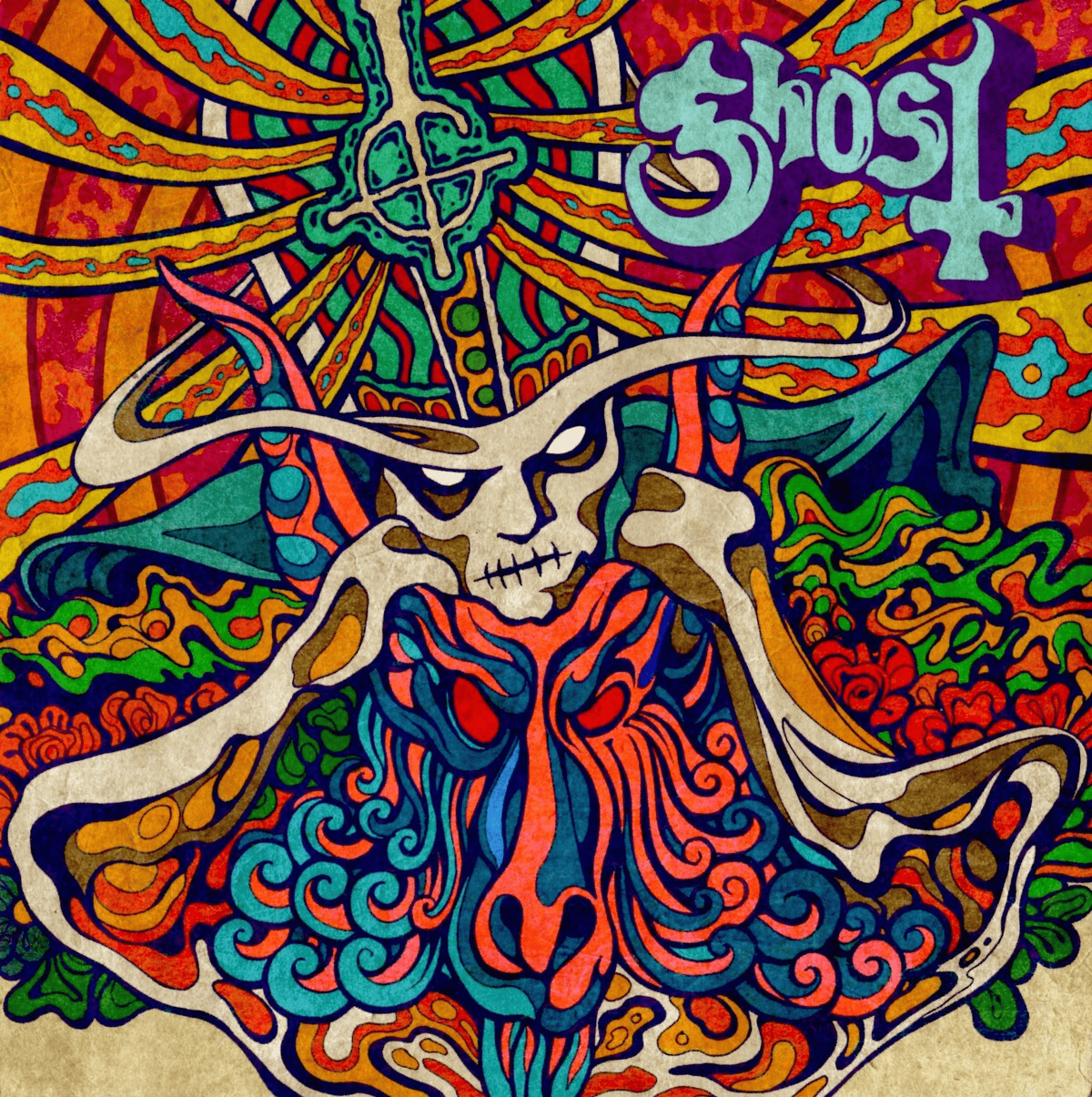 GHOST - Seven Inches Of Satanic Panic 7" Vinyl - JWrayRecords