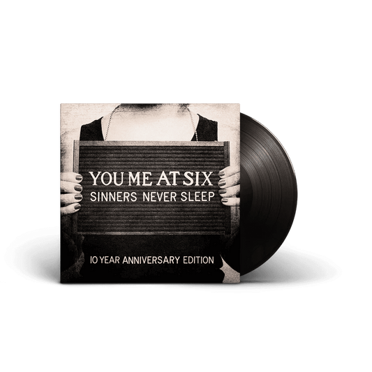 YOU ME AT SIX - Sinners Never Sleep (10 Year Anniversary Edition) Vinyl - JWrayRecords