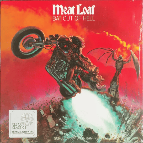 Meat Loaf – Bat Out Of Hell. Clear Classics Transparent Vinyl Meat Loaf – Bat Out Of Hell. Clear Classics Transparent Vinyl