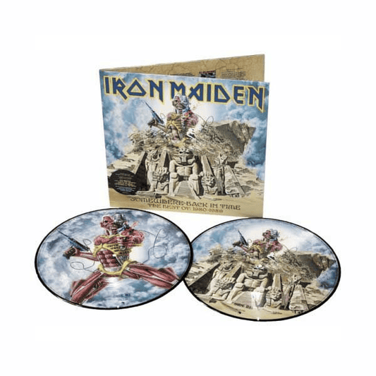 IRON MAIDEN - Somewhere Back In Time The Best Of: 1980-1989 Vinyl - JWrayRecords
