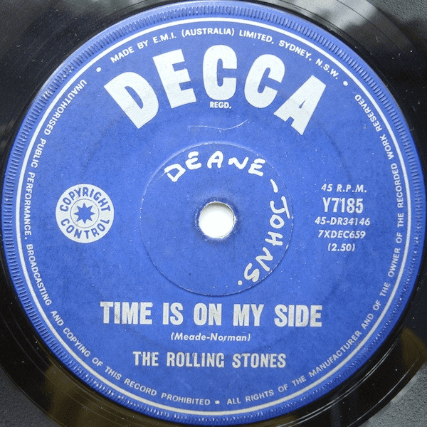 THE ROLLING STONES - Time Is On My Side/Congratulations 7" Single (VG,GEN)