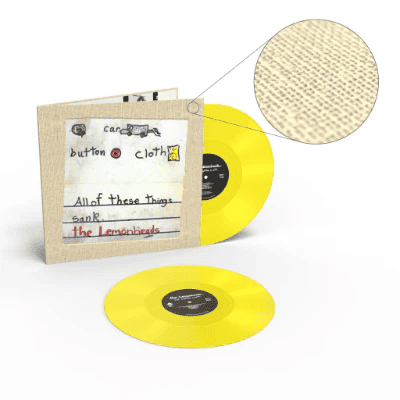 THE LEMONHEADS - Car Button Cloth Deluxe Expanded Clothbound Vinyl