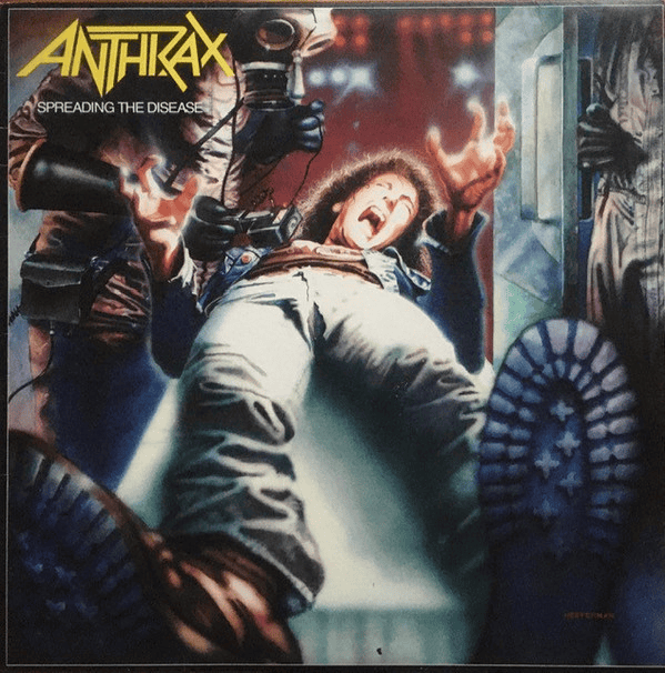 ANTHRAX - Spreading The Disease (VG/VG+) Vinyl