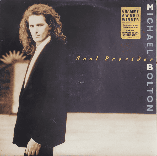 MICHAEL BOLTON - Soul Provider (VG/VG+) Vinyl