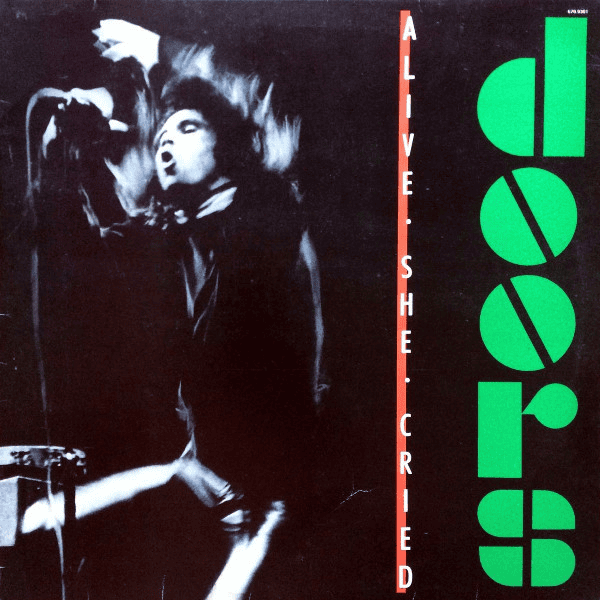THE DOORS - Alive, She Cried (VG/VG) Vinyl