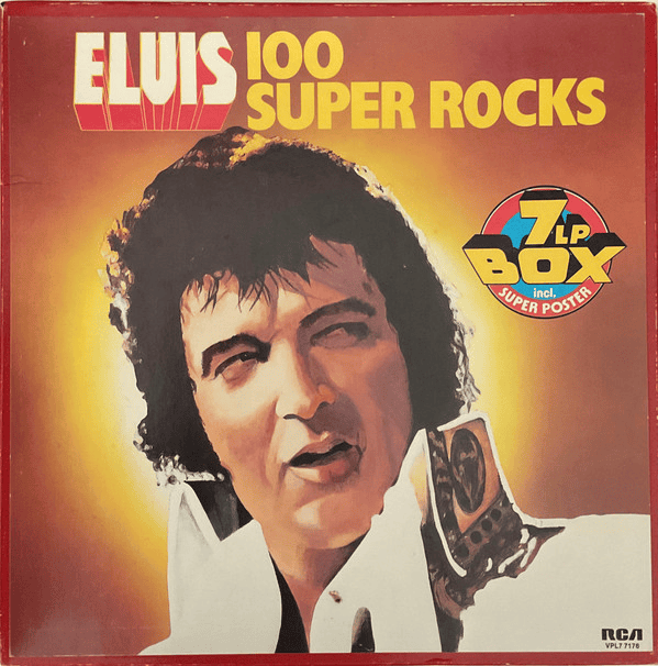 ELVIS PRESLEY - 100 Super Rocks (VG+/VG) Vinyl Box Set