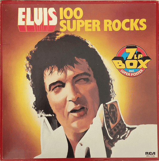 ELVIS PRESLEY - 100 Super Rocks (VG+/VG) Vinyl Box Set