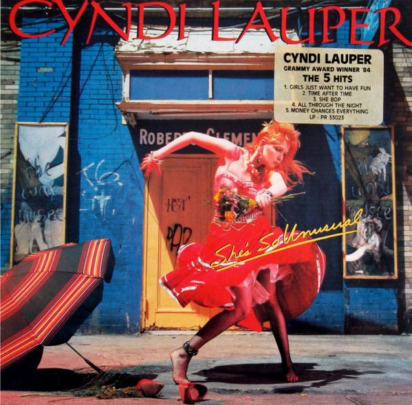 CYNDI LAUPER - She's So Unusual (NM/VG+) Vinyl
