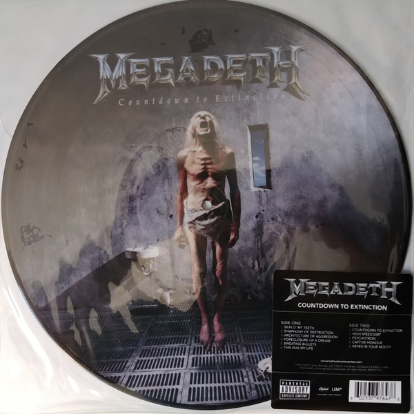 MEGADETH - Countdown To Extinction Vinyl