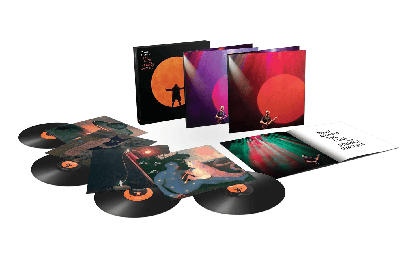 DAVID GILMOUR - The Luck and Strange Concerts Vinyl