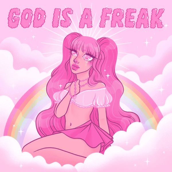 PEACH PRC - God Is A Freak 7" Single Vinyl
