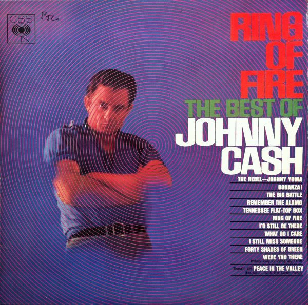 JOHNNY CASH - Ring Of Fire (The Best Of Johnny Cash) (VG/VG) Vinyl