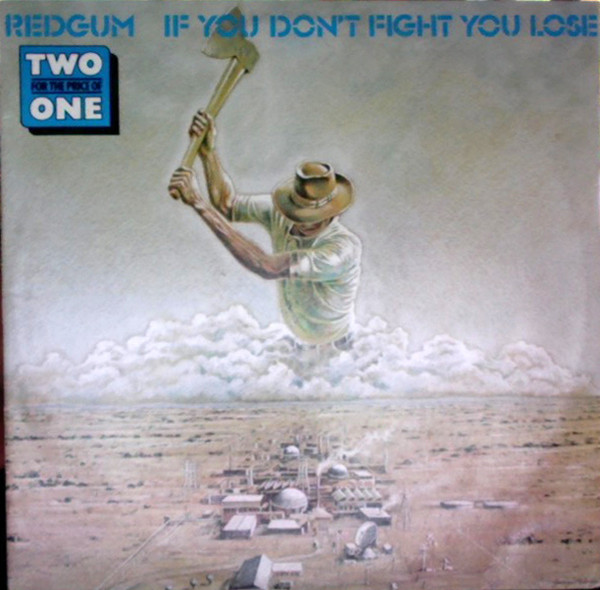 REDGUM - If You Don't Fight You Lose / Brown Rice And Kerosine (VG+/VG) Vinyl