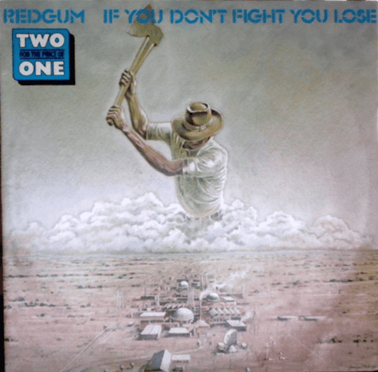 REDGUM -  If You Don't Fight You Lose / Brown Rice And Kerosine (VG+/VG) Vinyl