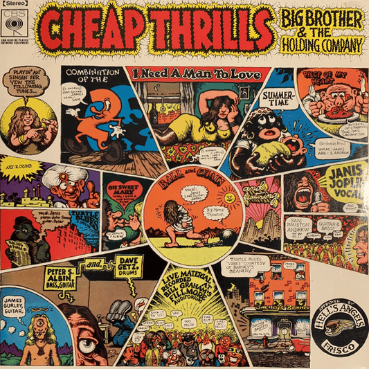 JANIS JOPLIN / BIG BROTHER & THE HOLDING COMPANY - Cheap Thrills (NM/NM) Vinyl
