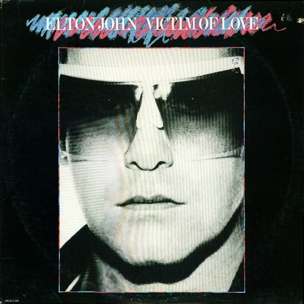 ELTON JOHN - Victim Of Love (VG/G+) Vinyl