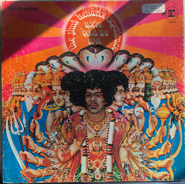 THE JIMI HENDRIX EXPERIENCE - Axis: Bold As Love (G+/G+) Vinyl