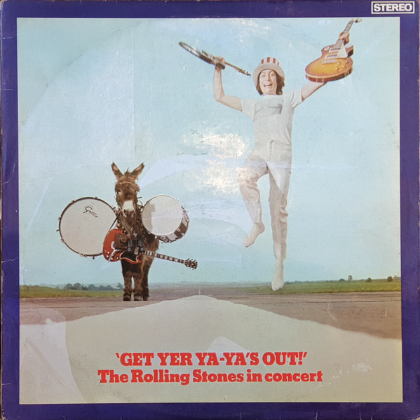 THE ROLLING STONES - Get Yer Ya-Ya's Out! (G+/VG) Vinyl
