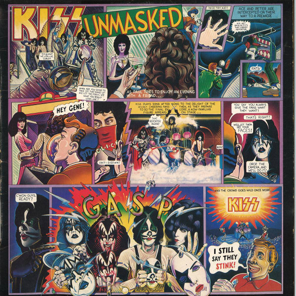 KISS - Unmasked (VG+/G) Vinyl