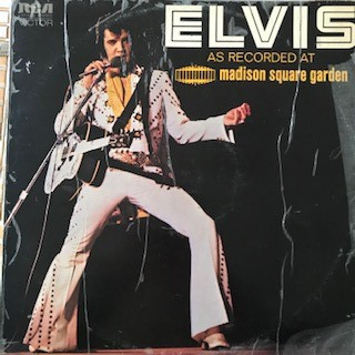 ELVIS PRESLEY - Elvis As Recorded At Madison Square Garden (VG/VG) Vinyl