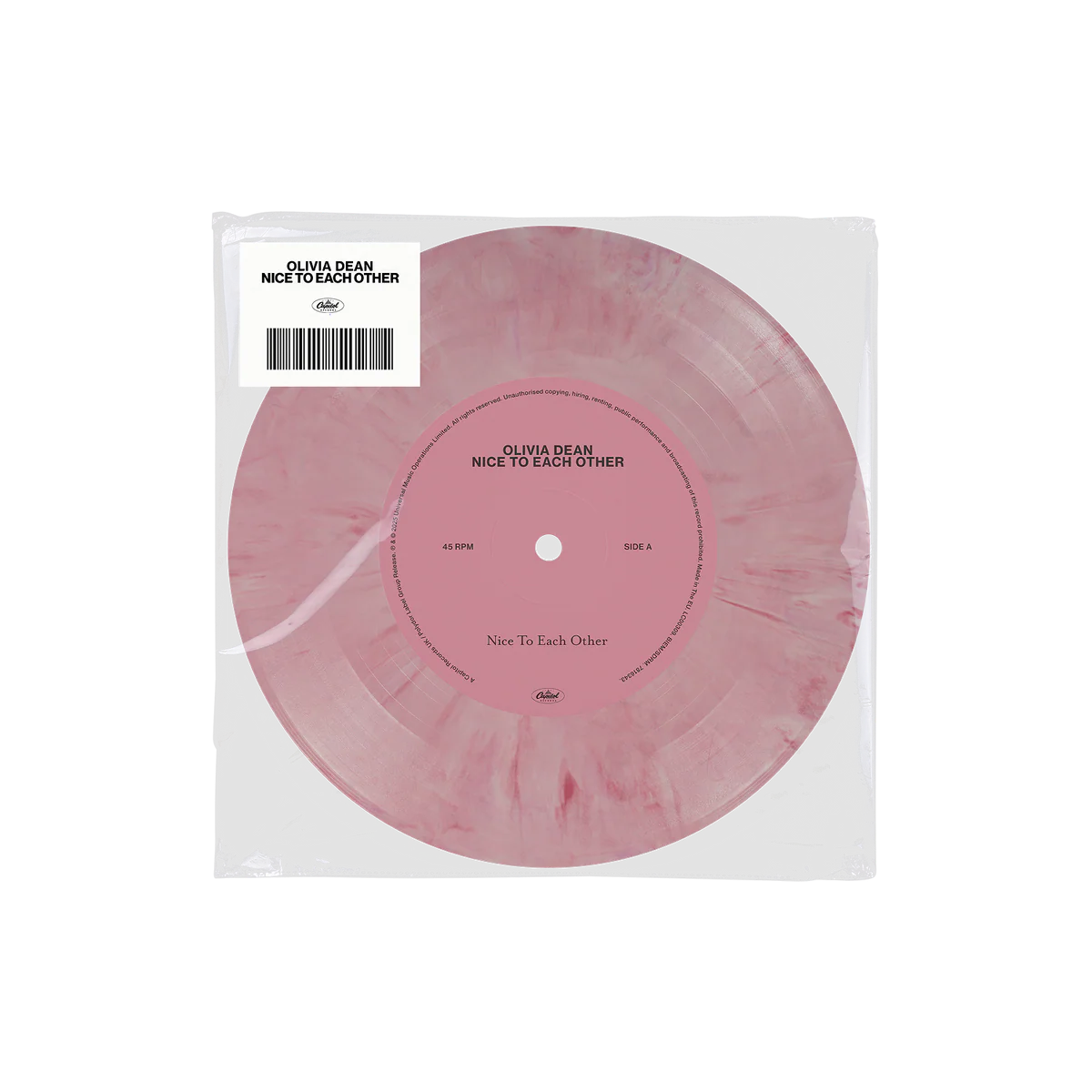 OLIVIA DEAN - Nice To Each Other 7" Single Vinyl