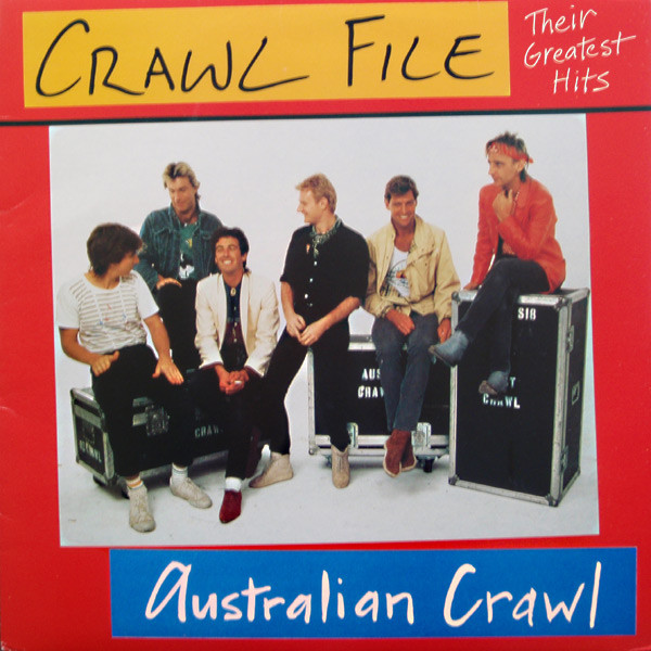 AUSTRALIAN CRAWL - Crawl File: Their Greatest Hits (G+/VG) Vinyl