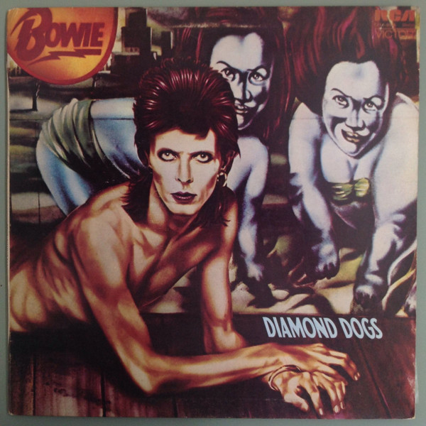 DAVID BOWIE - Diamond Dogs (VG/VG) Vinyl