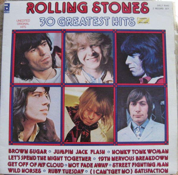 ROLLING STONES - 30 Greatest Hits (VG+/VG+) Vinyl JWrayRecords