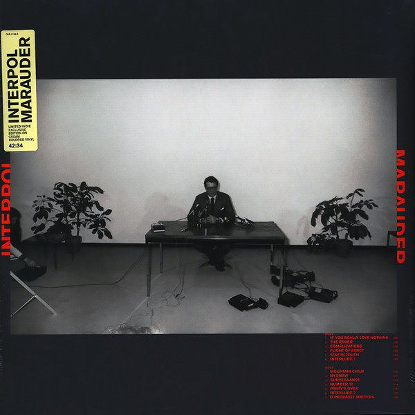 INTERPOL - Madauder (VG+/VG+) Vinyl JWrayRecords