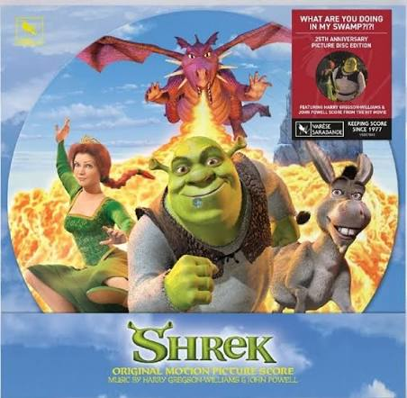 HARRY GREGSON WILLIAMS/JOHN POWELL - Shrek (Soundtrack Score) (25th Anniversary Edition) Vinyl JWrayRecords