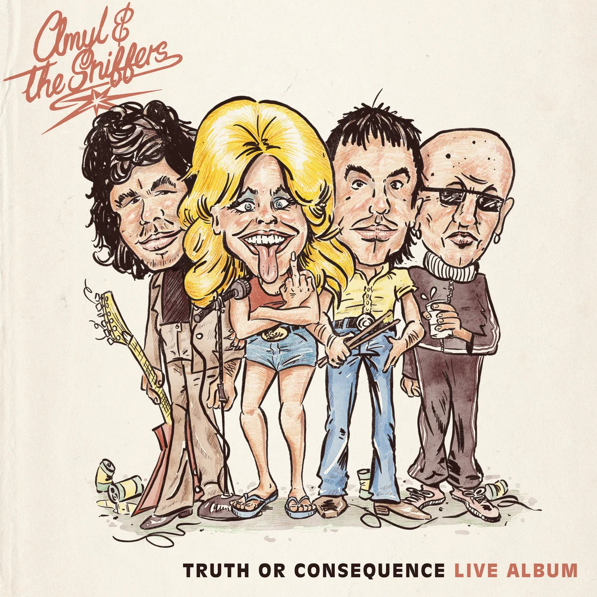 AMYL & THE SNIFFERS - Truth Or Consequence: Live From El Coyote Vinyl JWrayRecords