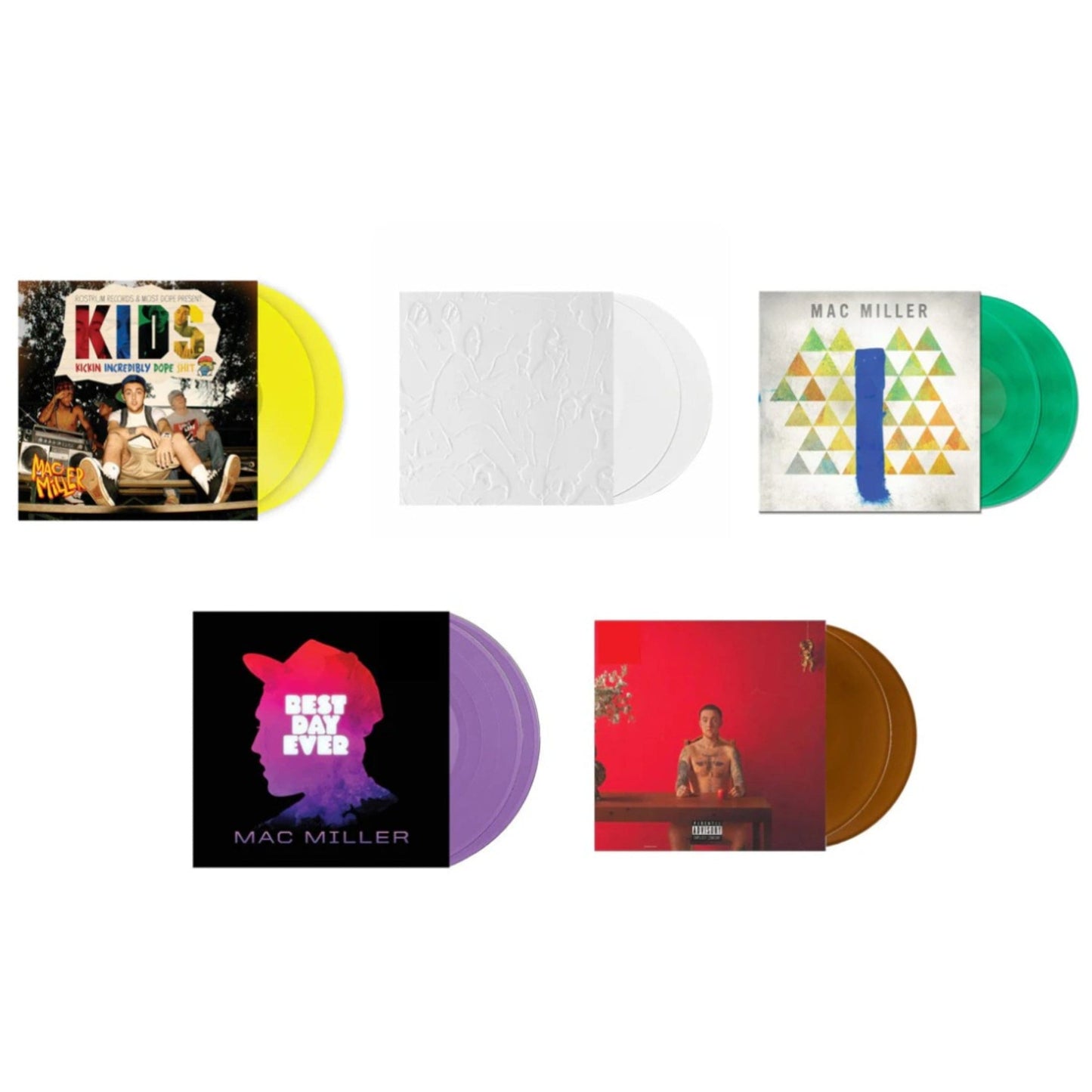 MAC MILLER - 5 Album 10LP Vinyl Bundle - JWrayRecords