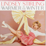 LINDSEY STERLING & SABRINA CARPENTER - Warmer In The Winter (Tiny Vinyl Edition) 4" Single Vinyl - JWrayRecords