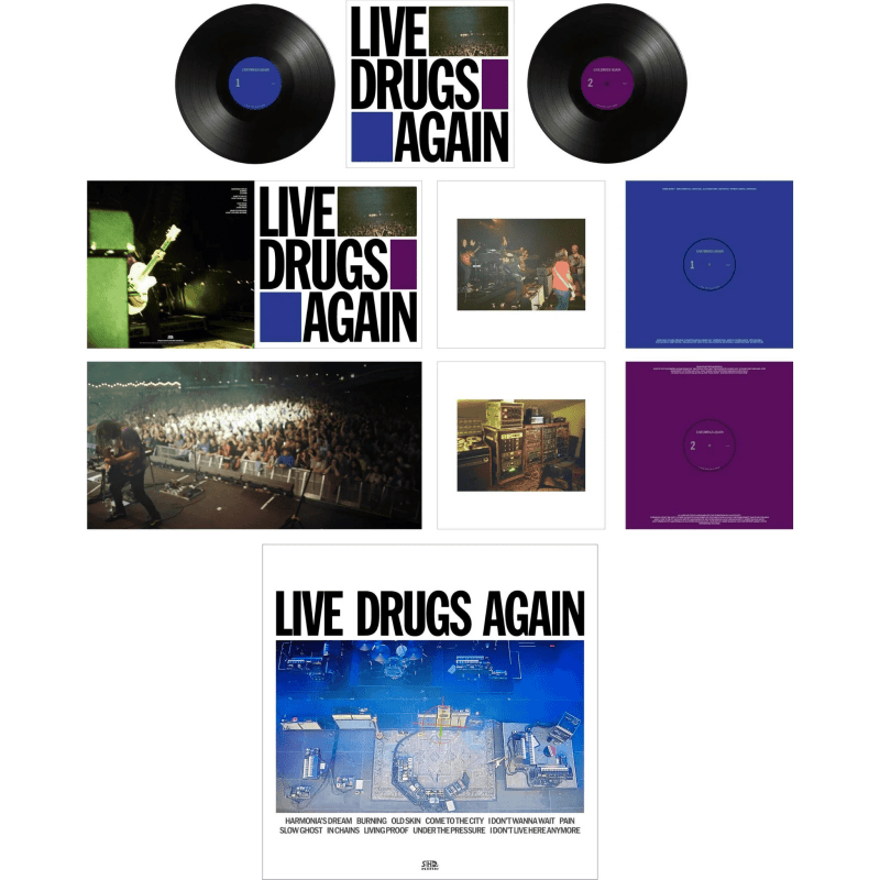THE WAR ON DRUGS - Live Drugs Again Vinyl - JWrayRecords