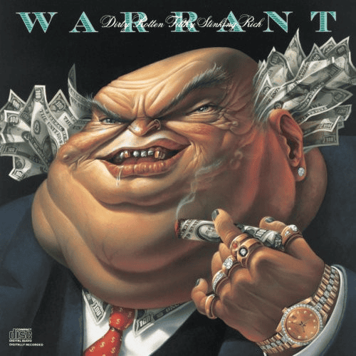 WARRANT - Dirty Rotten Filthy Stinking Rich (NM/NM) Vinyl - JWrayRecords