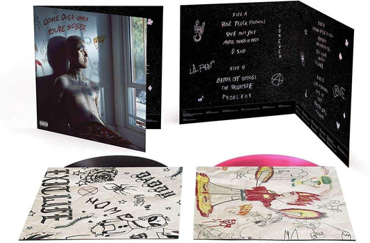 LIL PEEP - Come Over When You're Sober, Pt. 1 & Pt. 2 Vinyl - JWrayRecords