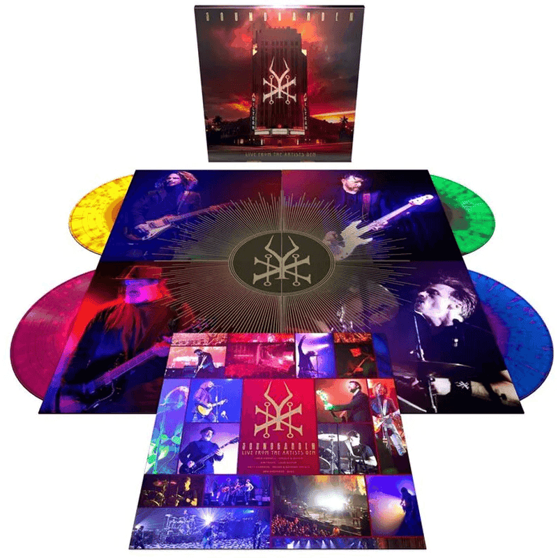SOUNDGARDEN - Live from the Artist's Den Vinyl Box Set - JWrayRecords