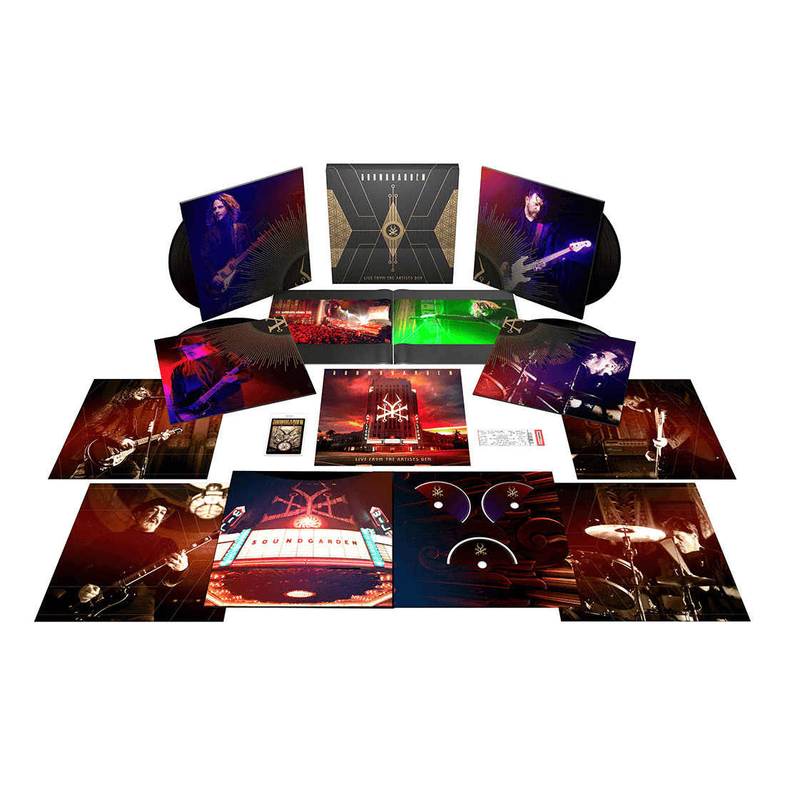 SOUNDGARDEN - Live from the Artist's Den Vinyl Box Set - JWrayRecords